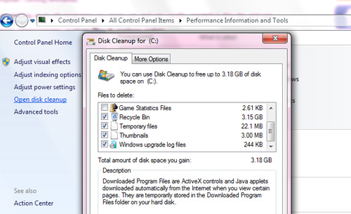 diskcleanup